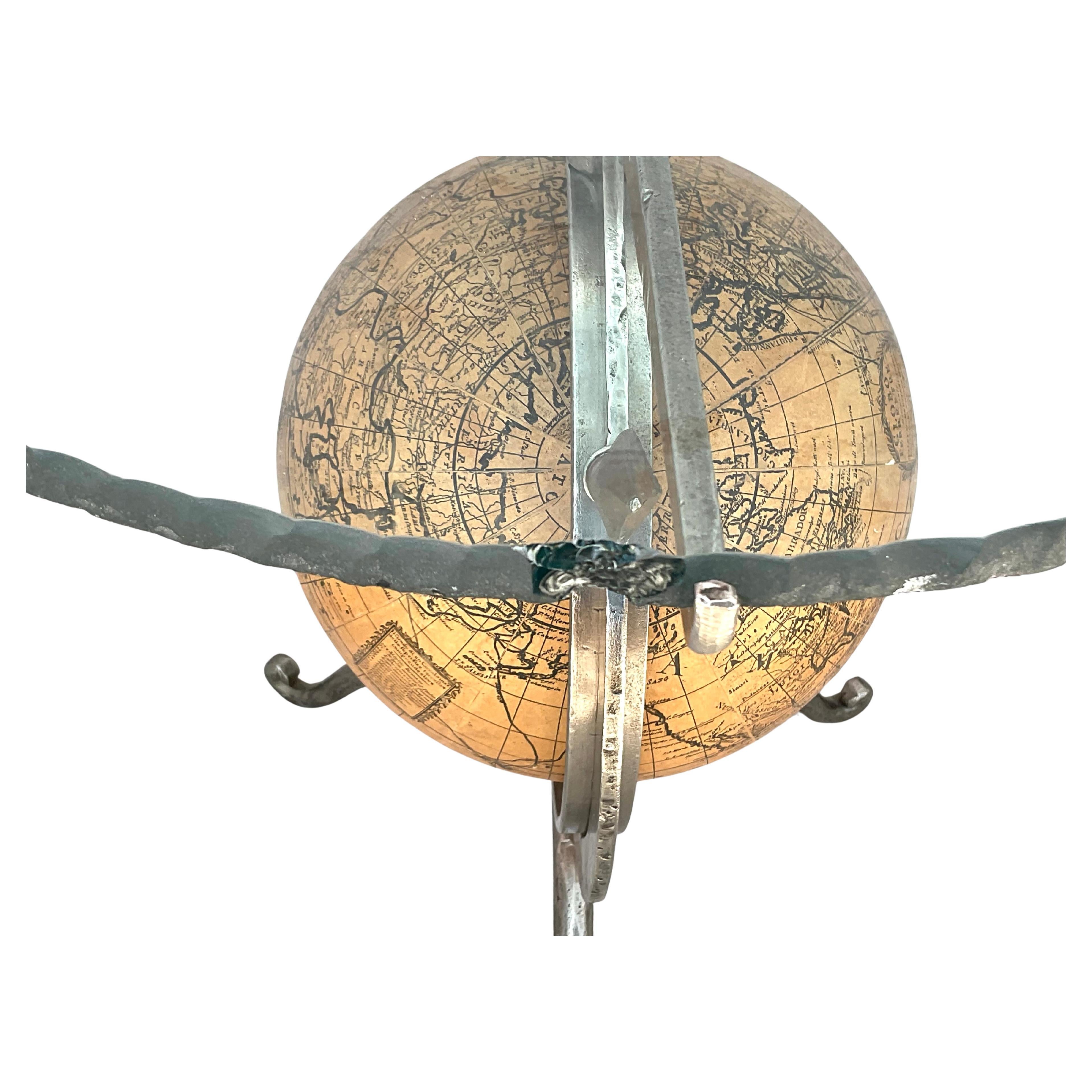 Globe Side Table, Neoclassical Style For Sale 2