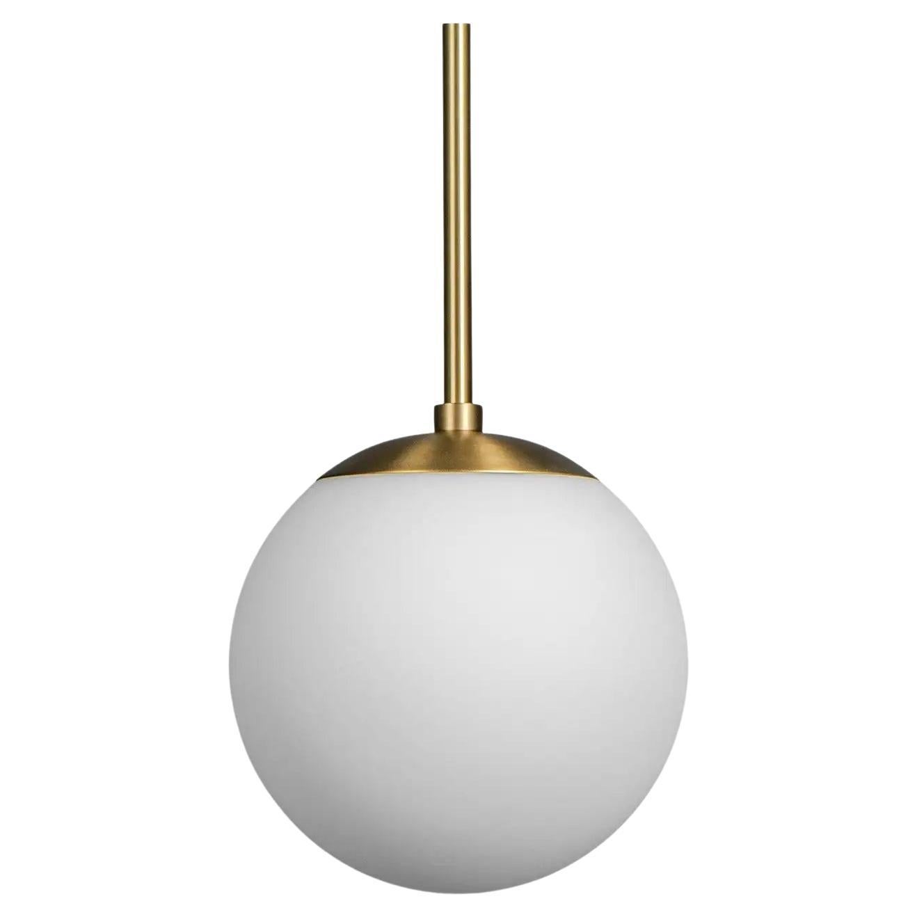 Globe Single Pendant by Schwung For Sale