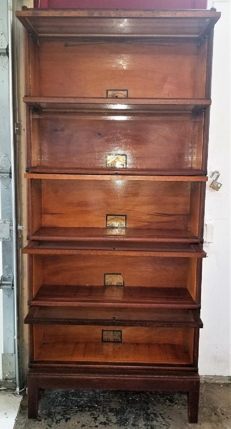 Globe Wernicke 5 Stack Barristers Bookcase at 1stDibs