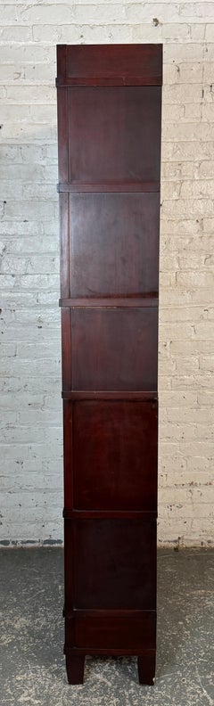 Globe-Wernicke Antique Mahogany Barrister Bookcase