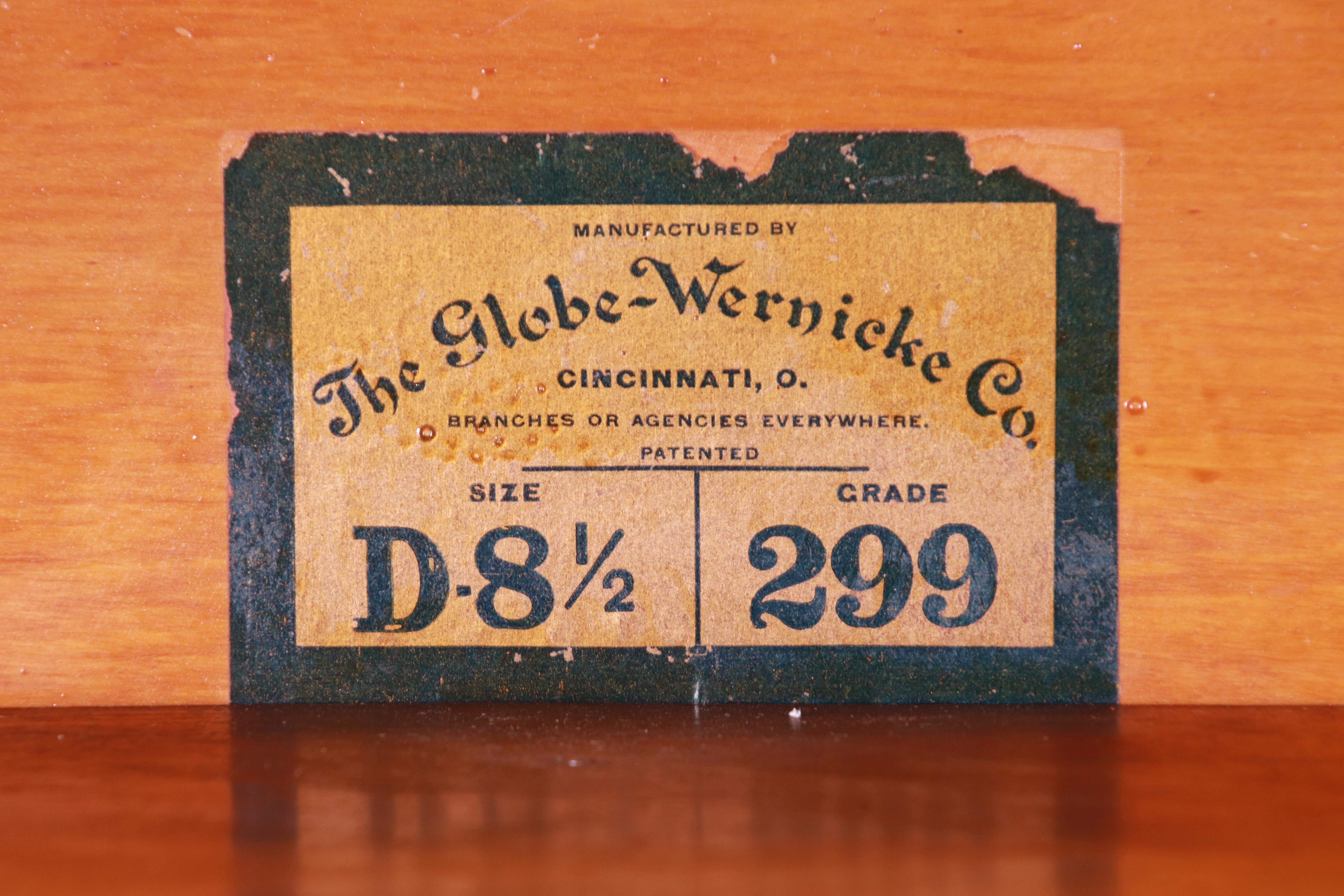 Globe Wernicke Antique Oak Five-Stack Barrister Bookcase, Circa 1900 6