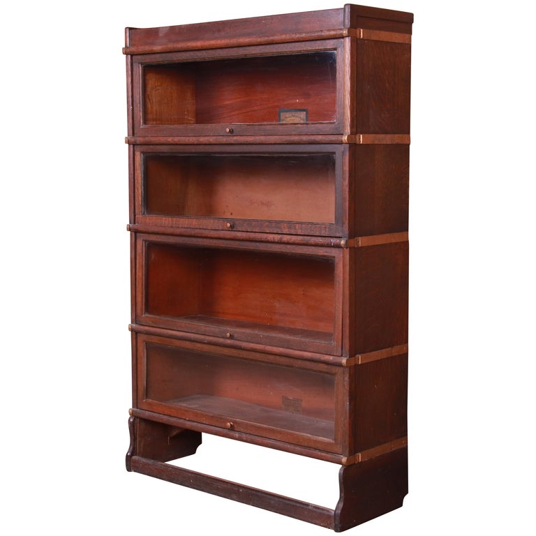 Barrister Bookcases 59 For On, Antique Lawyers Bookcase Value