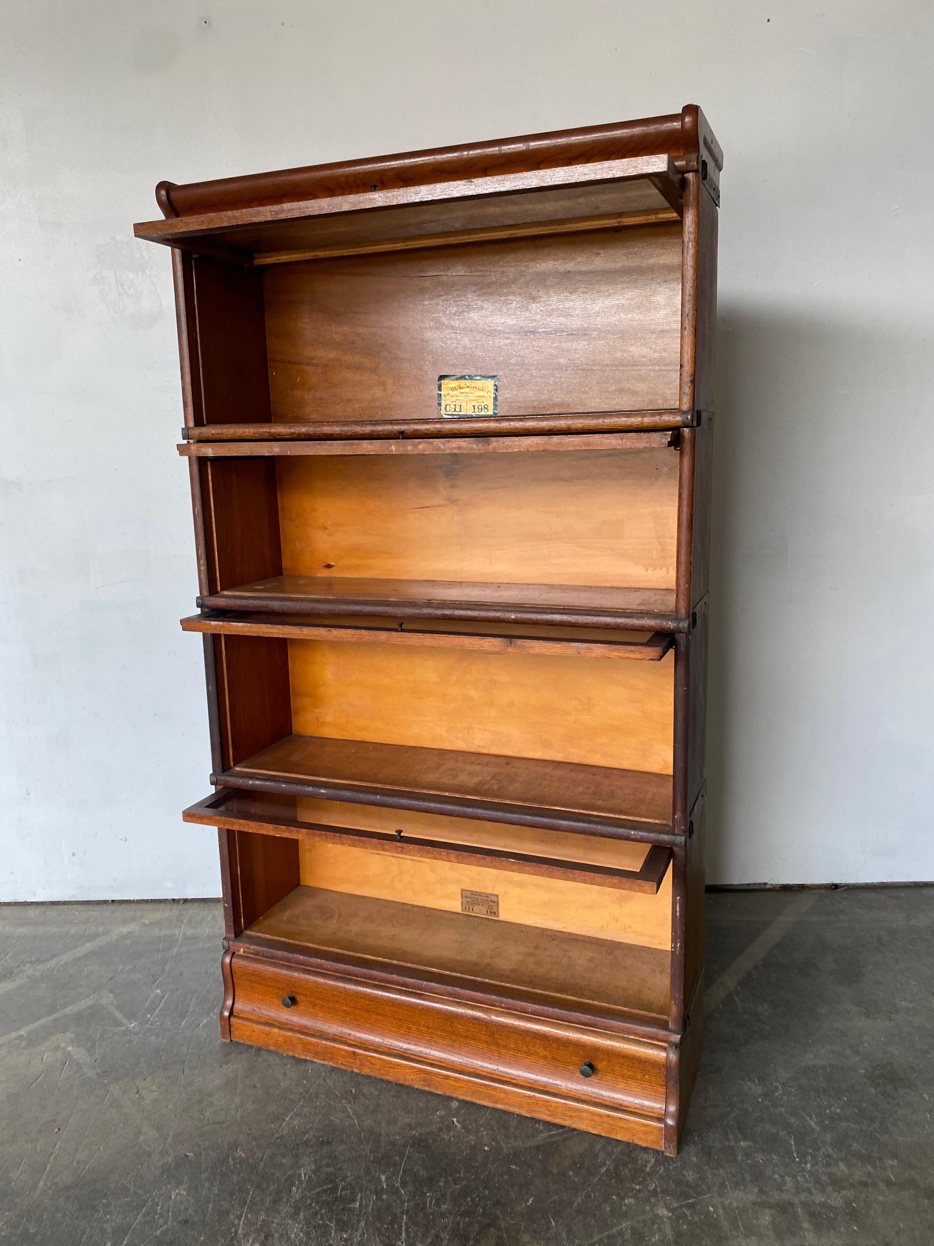 Arts and Crafts Globe Wernicke Barrister Bookcase