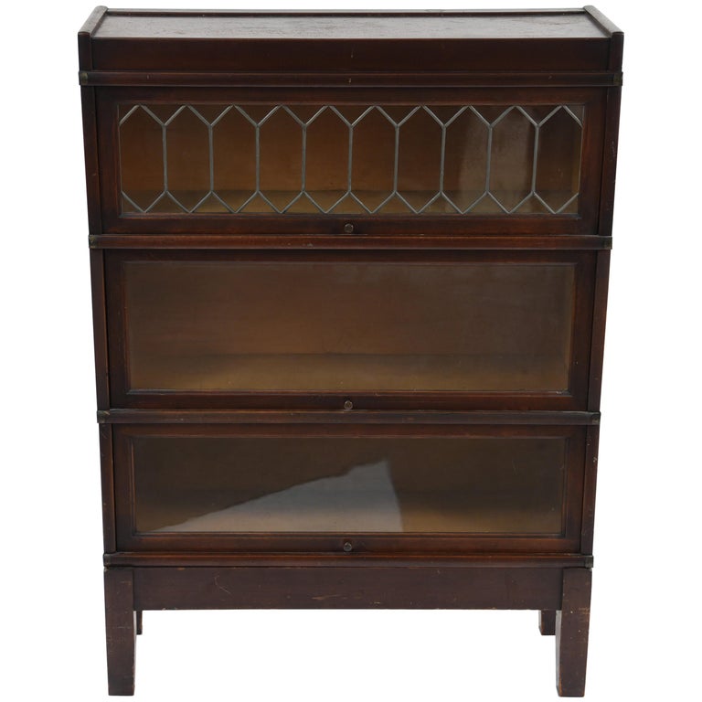 Globe Wernicke Co. Stacking Barrister Bookcase at 1stDibs