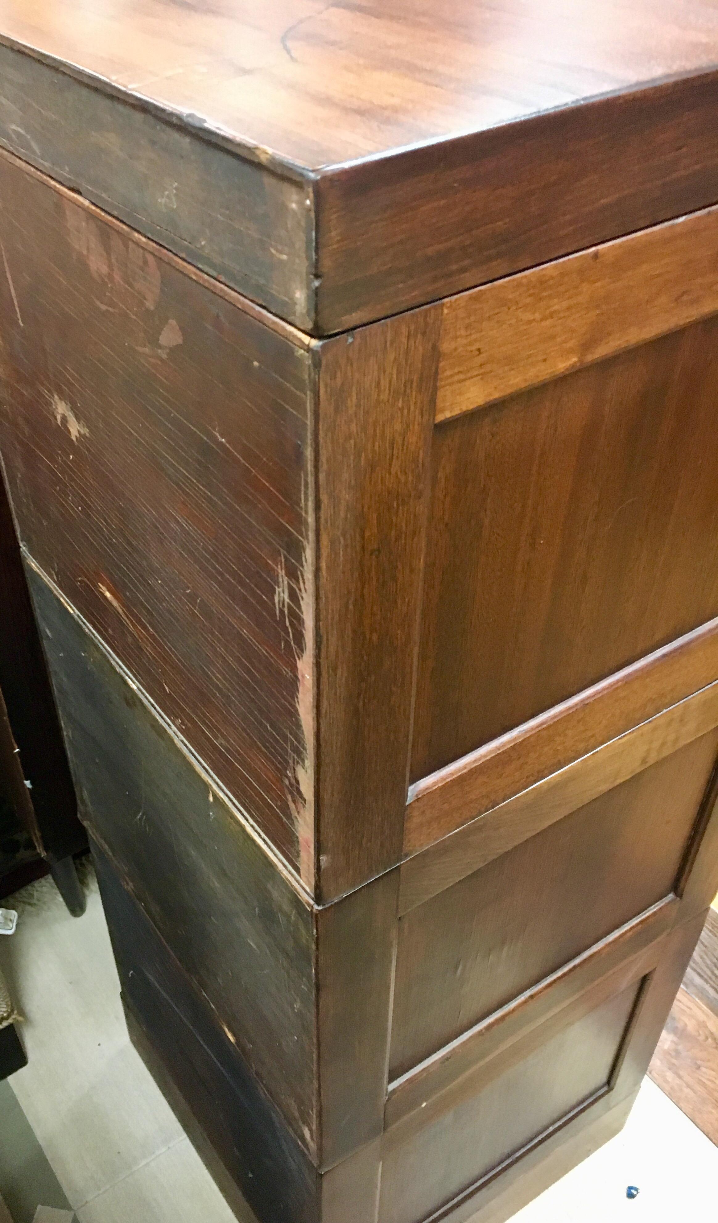 Globe Wernicke Company Signed Antique File Cabinet 1926 Credenza 3