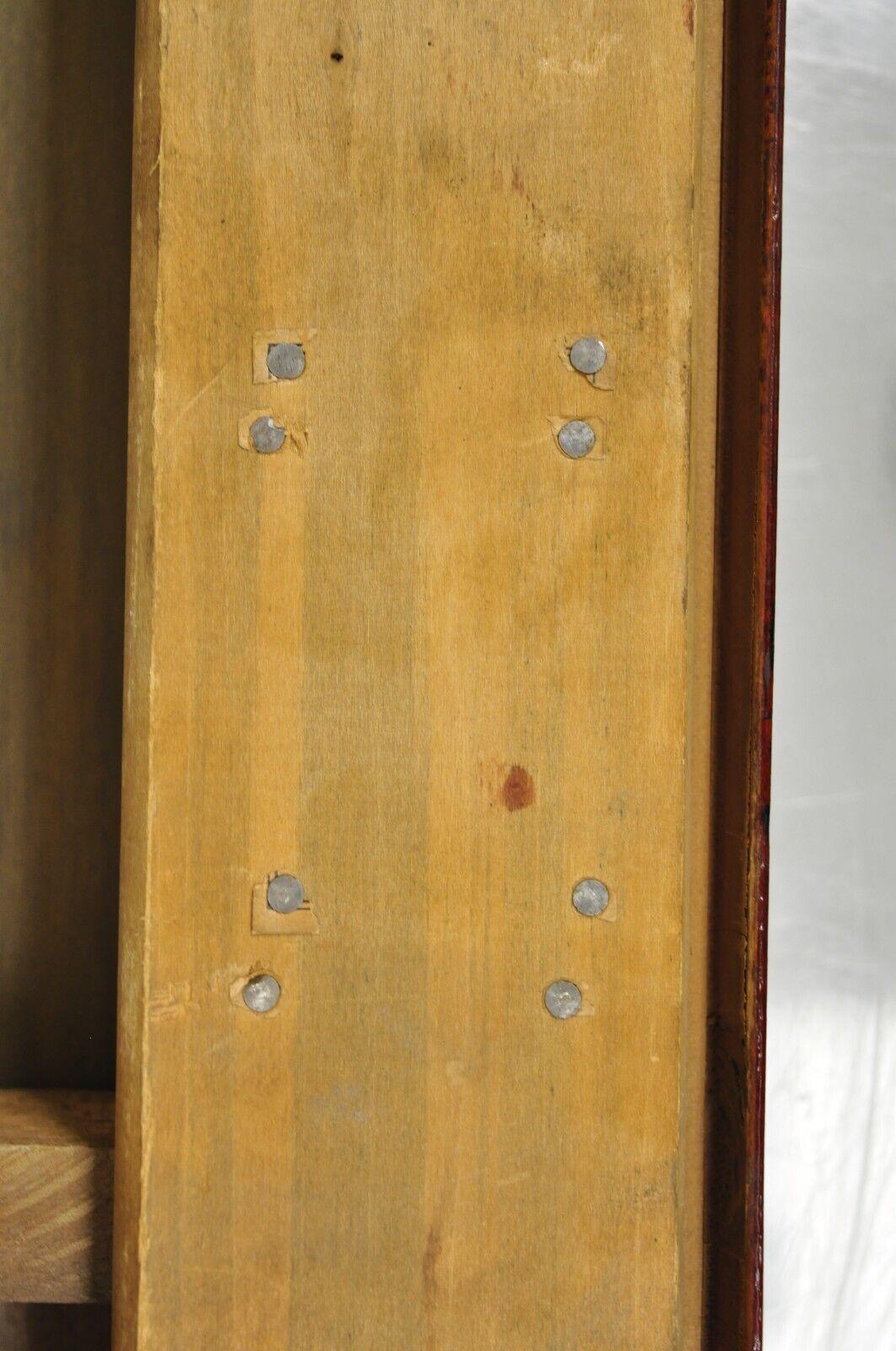 American Globe Wernicke Grade 598 1/2 Mahog Barrister Lawyer Bookcase Corner Top Section