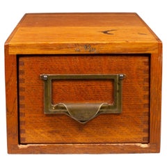 Globe-Wernicke Index Card Catalog c.1920