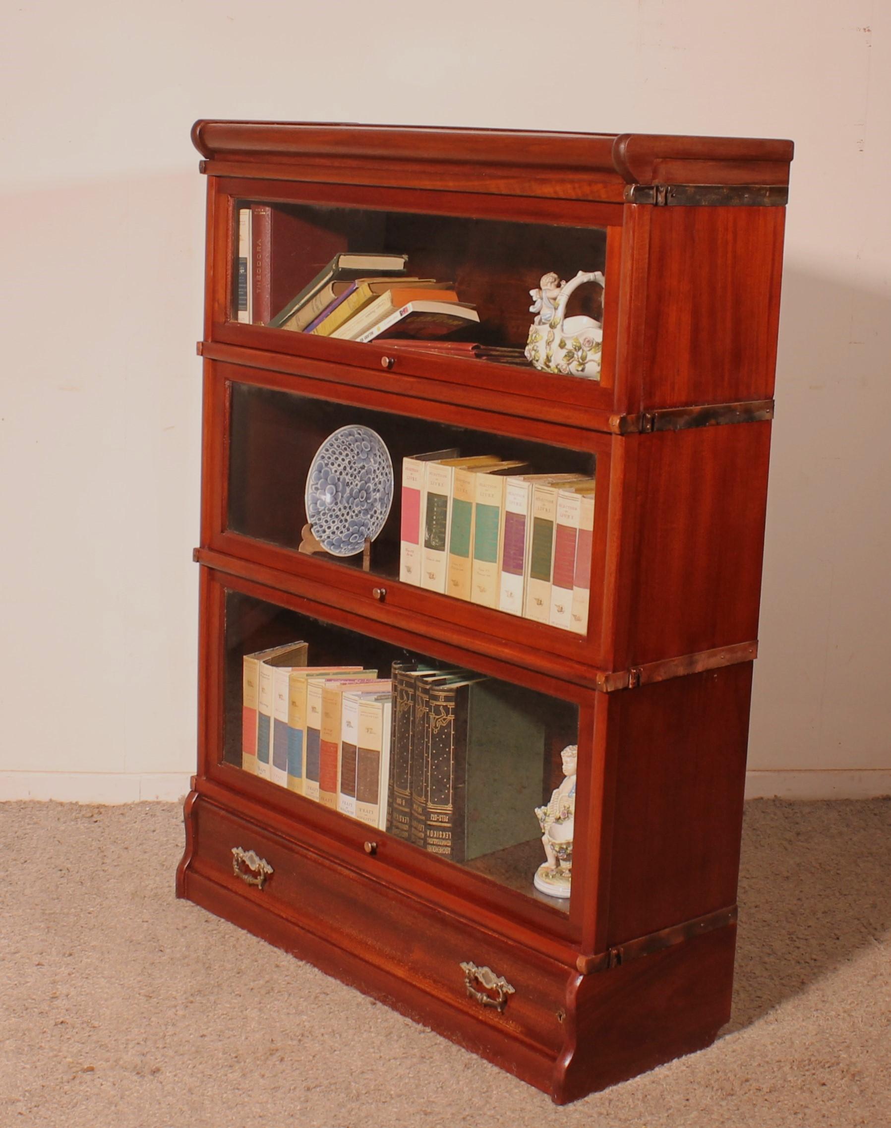 Libreria Globe Wernicke in mogano in vendita 4