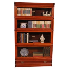 Globe Wernicke Libreria in mogano a 4 elementi con cassetto