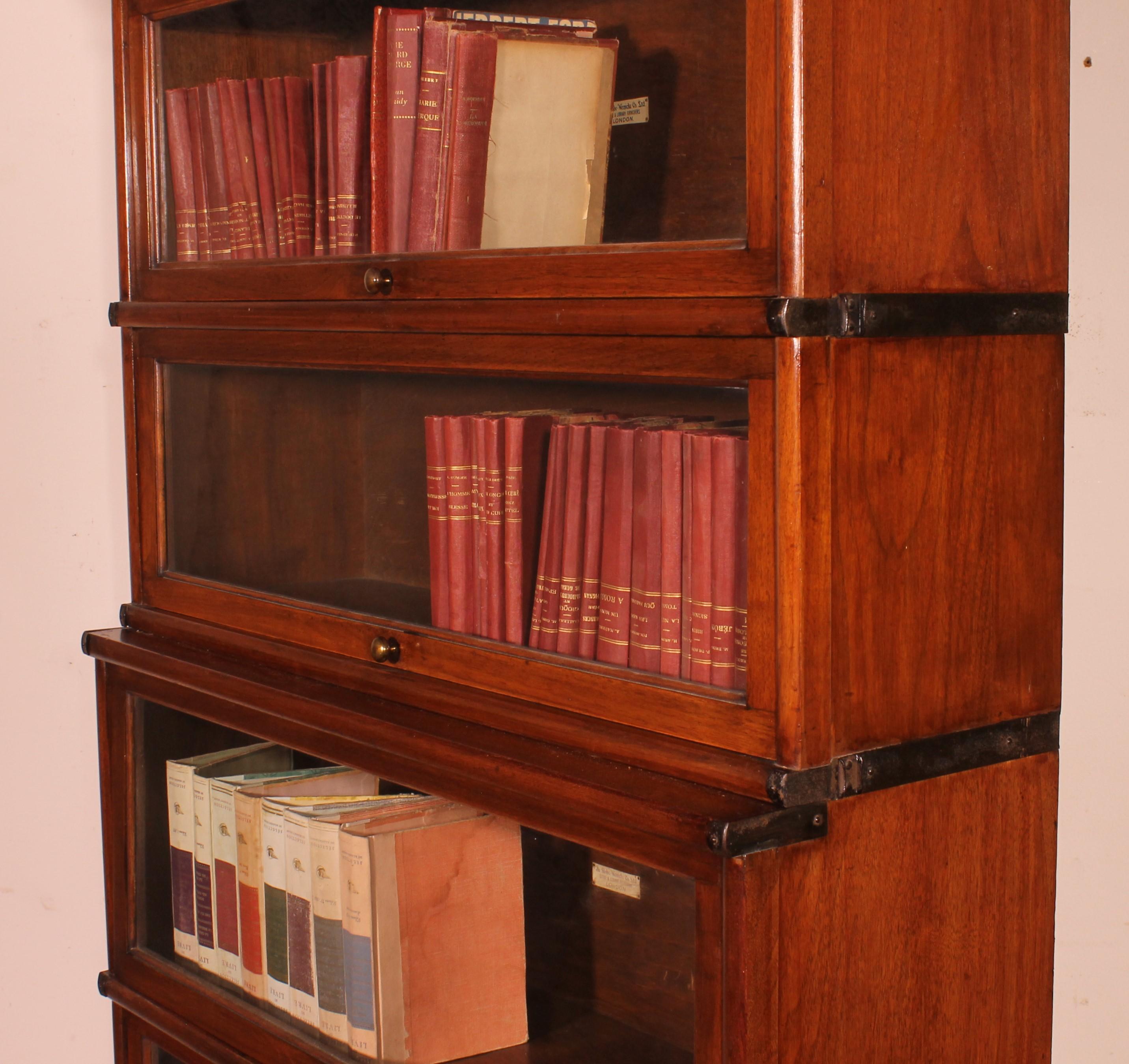 Globe Wernicke Libreria in mogano di 5 elementi in vendita 4