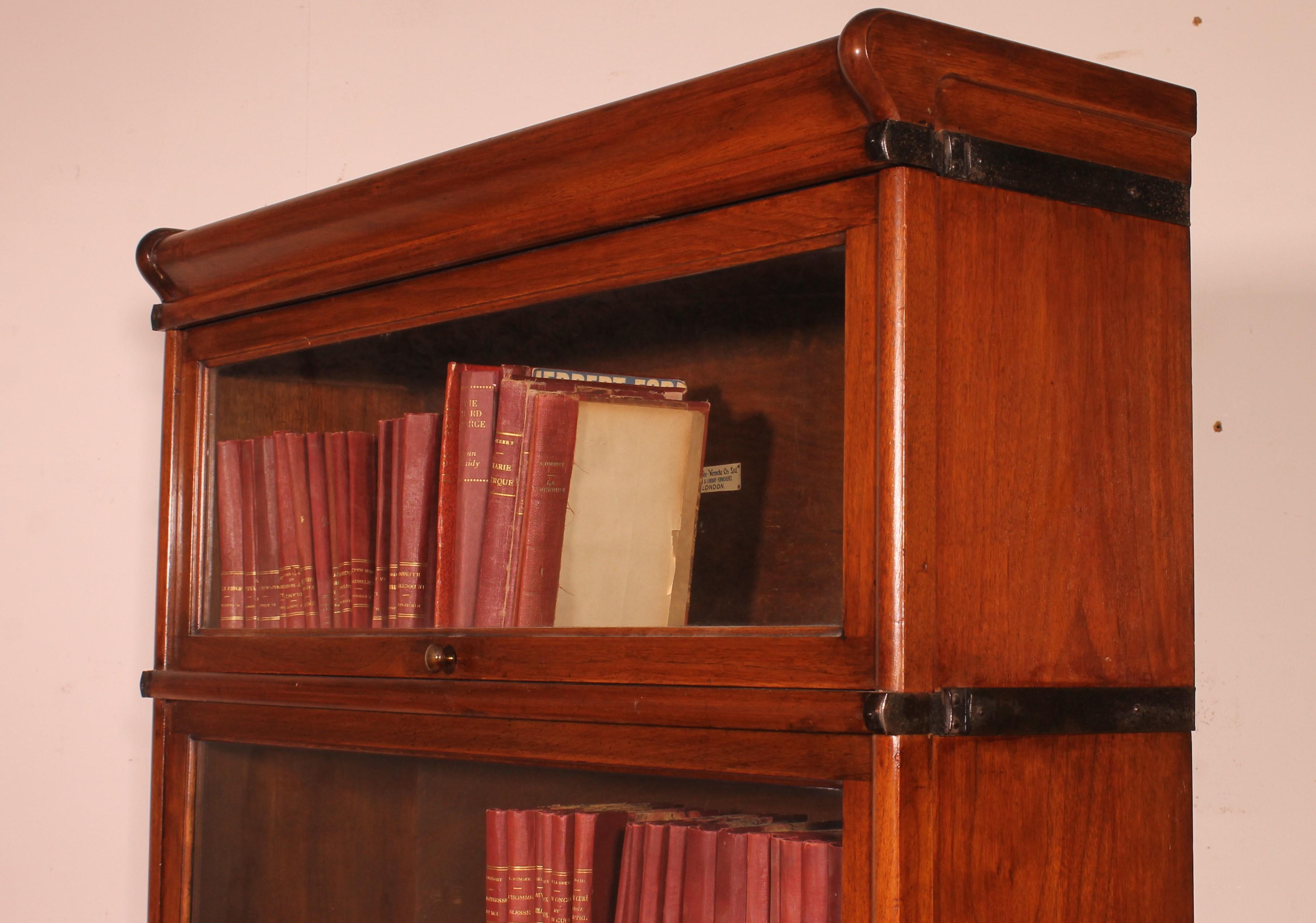 Globe Wernicke Libreria in mogano di 5 elementi in vendita 5