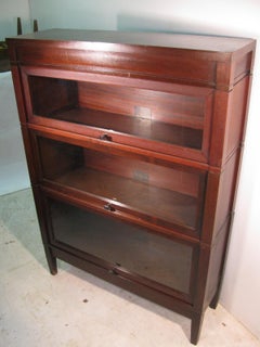 Globe Wernicke Mahogany Stacking Barrister Bookcase