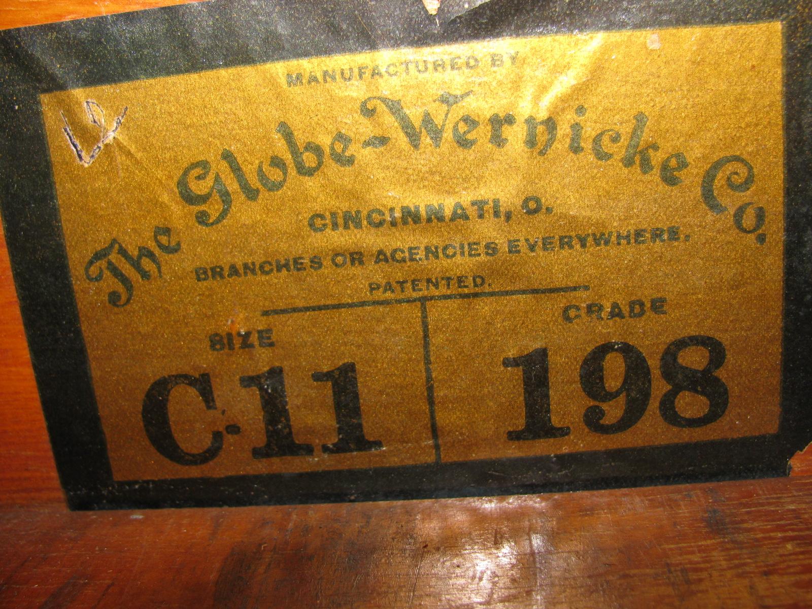 American Globe Wernicke Oak Stacking Barrister Bookcase 7 Sections