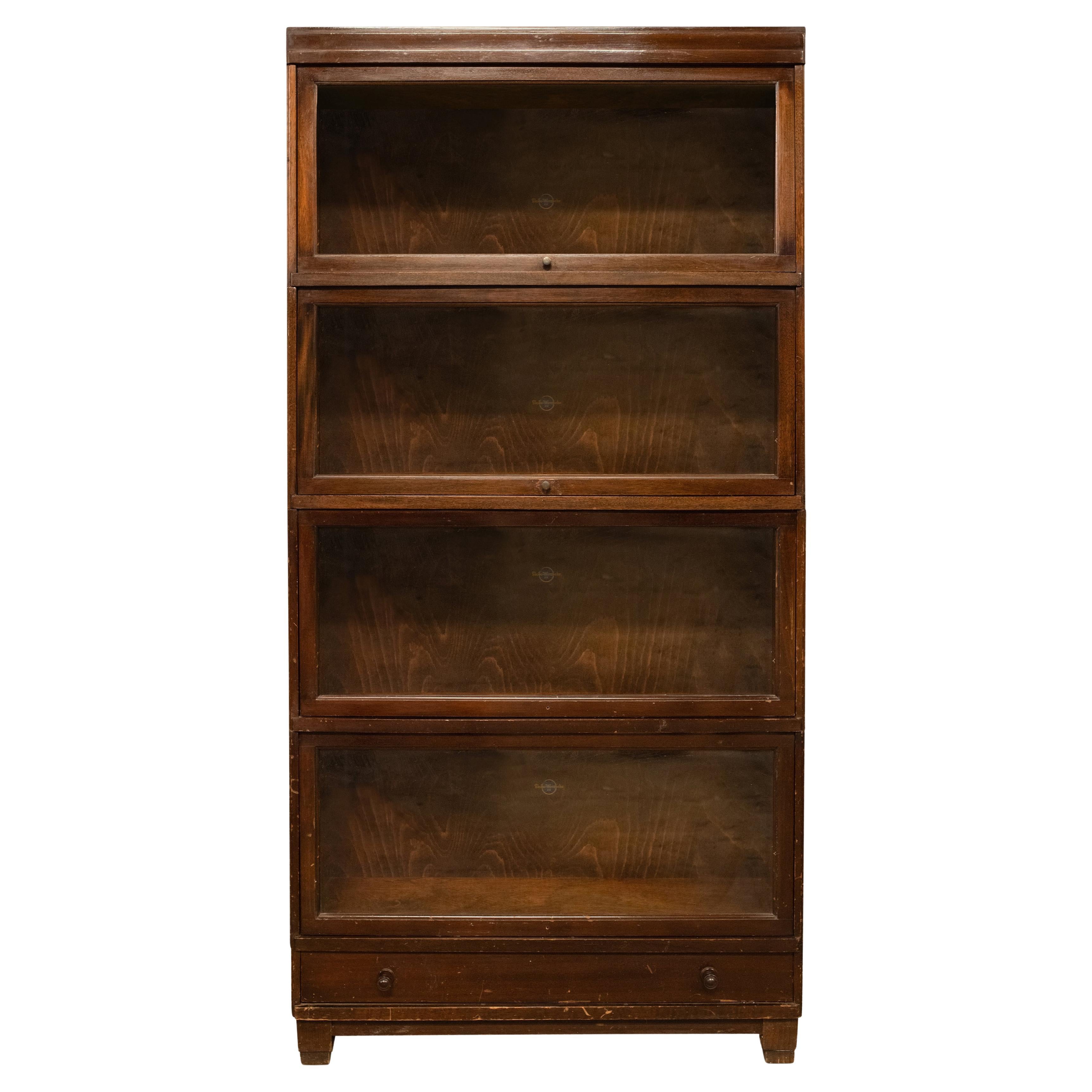 How do you identify a Globe-Wernicke bookcase?