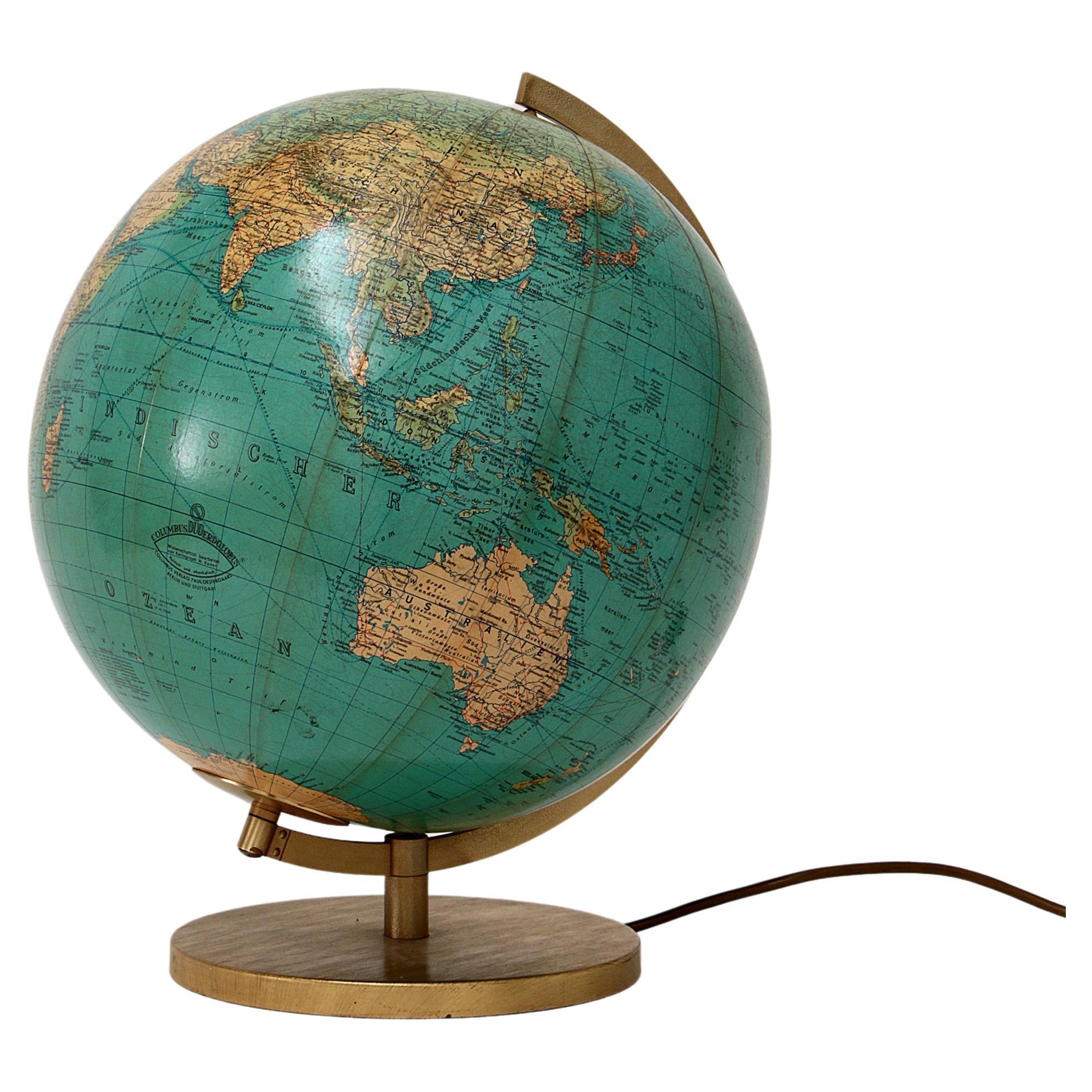 Globe with Light from JRO Verlag Munchen, Germany F…