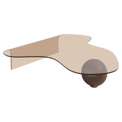 Globewoo Coffee Table in Tinted Glass