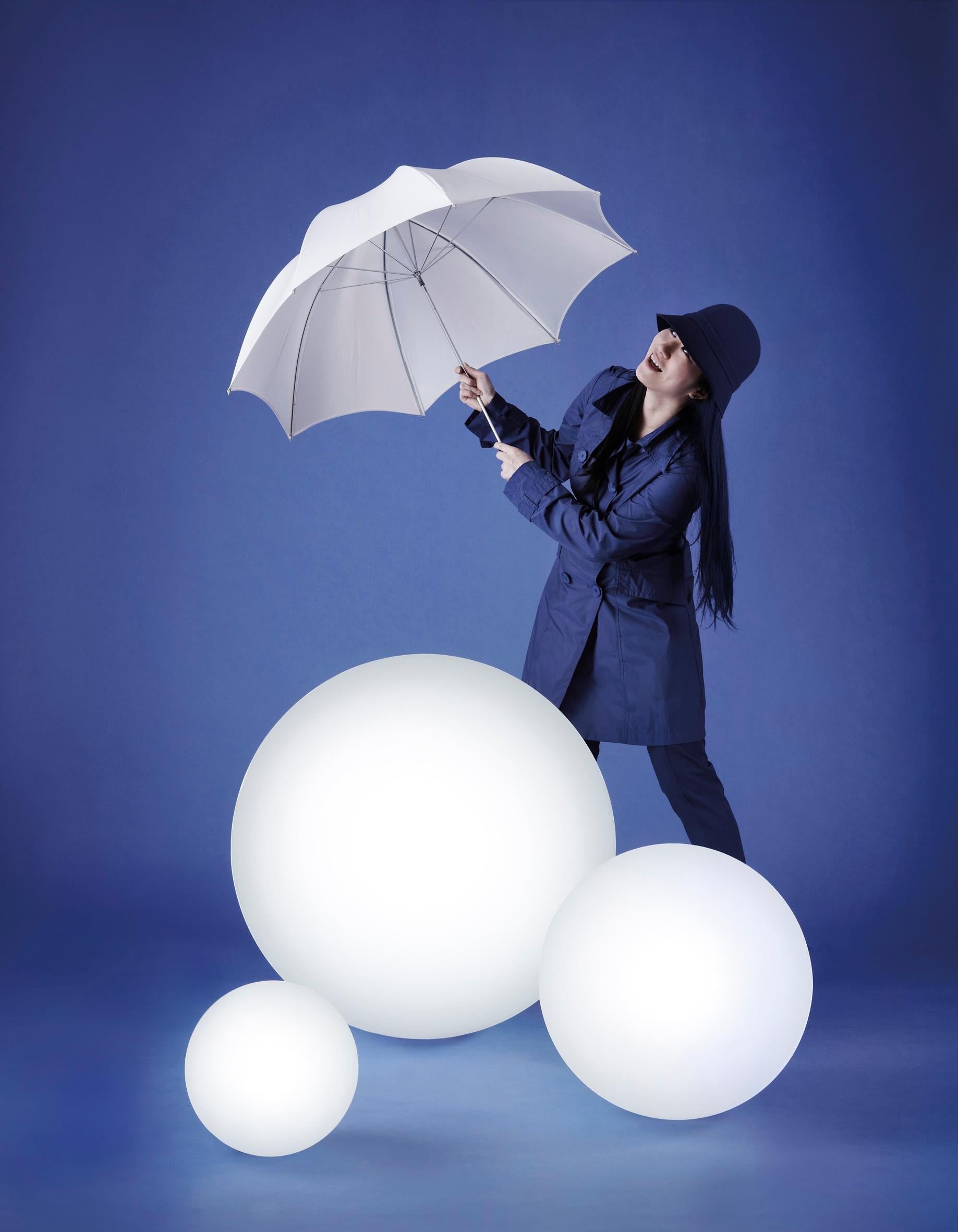 Lampe de bureau Globo 200 LED par SLIDE Studio en vente 2