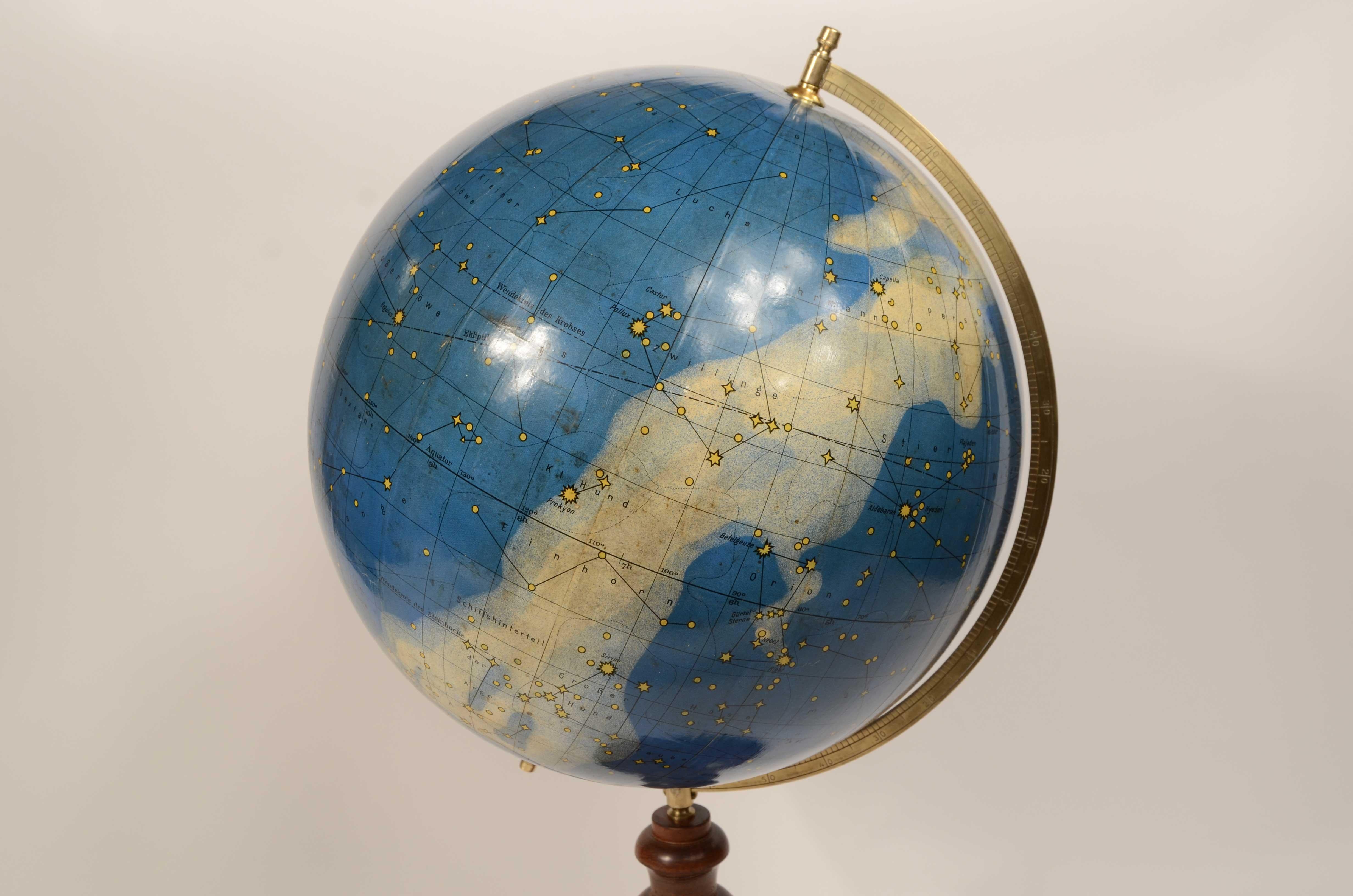 Globo celeste Columbus–Himmelglobus Kartograph C. Luther degli anni trenta im Angebot 2