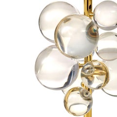 Globo Clear Lucite Table Lamp