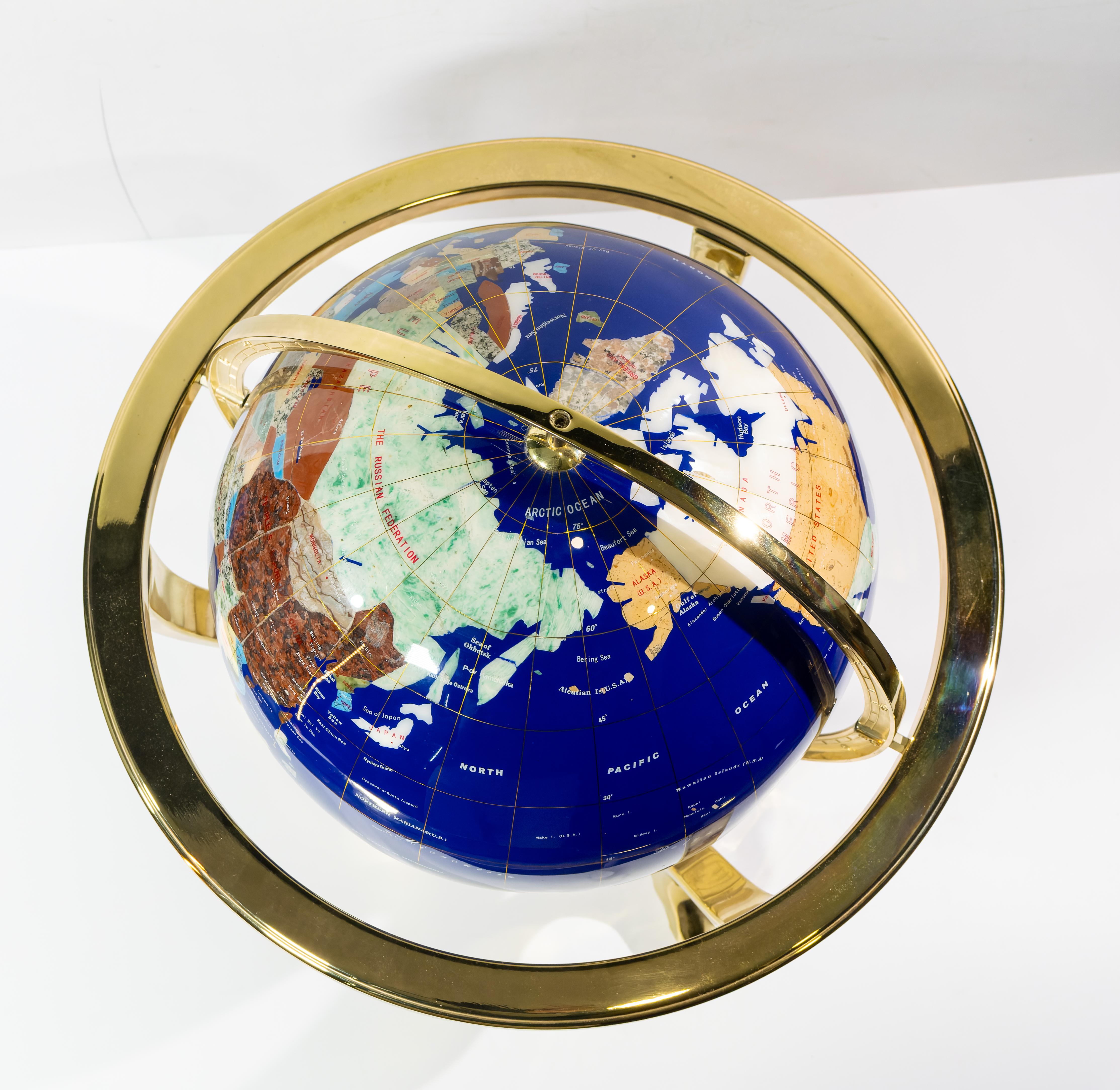 Mid-Century Modern Globe terrestre attribué à Maitland en vente