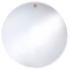 Globo L – Moderner Wandspiegel aus massiver Eiche von Deknudt Mirrors