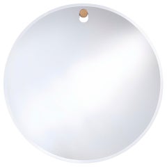 Globo M – Moderner Wandspiegel aus massiver Eiche von Deknudt Mirrors