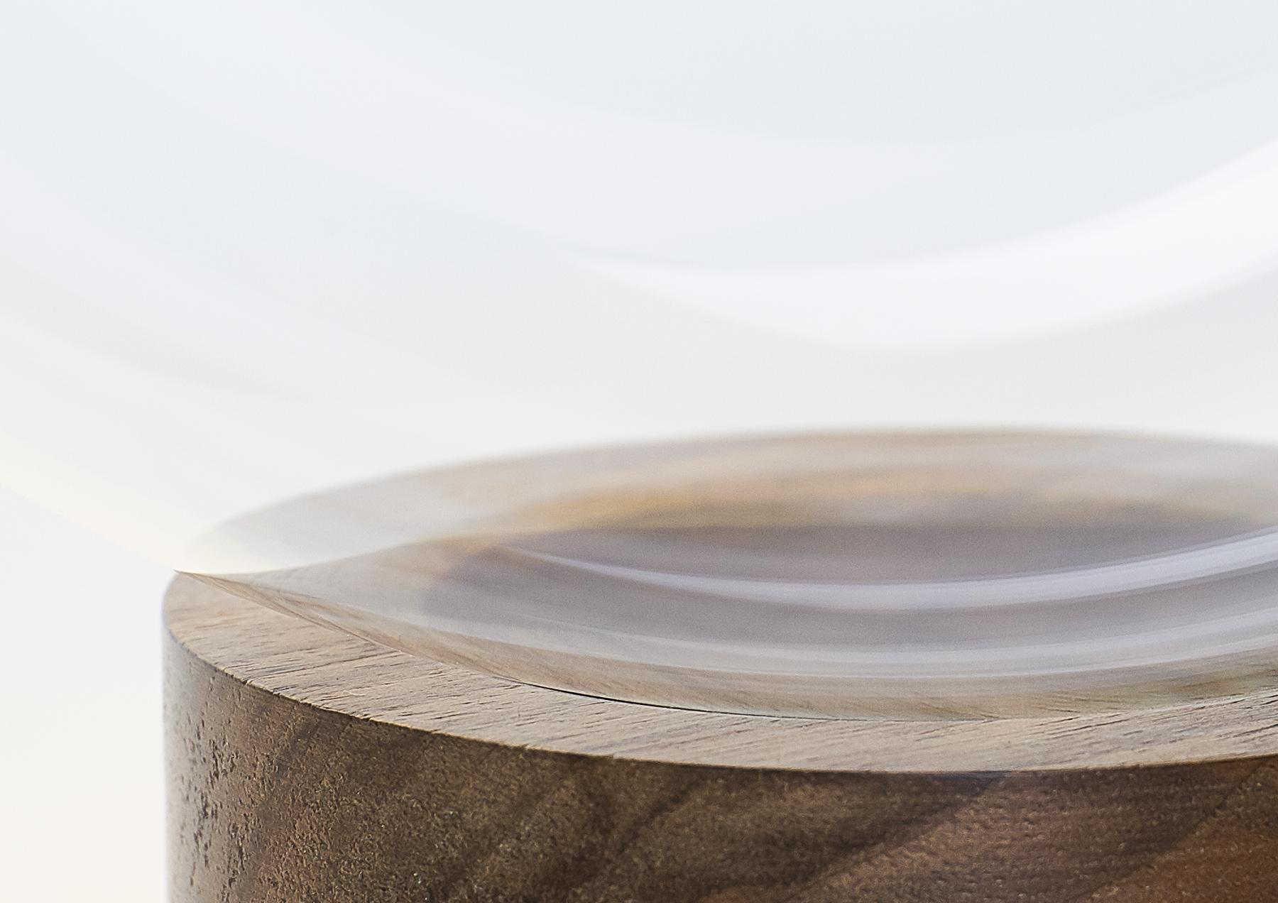 Globo Neptune Skulpturale verstellbare Tisch-/Floor-Lampe Dimmbarer Soft Touch-Sensor (21. Jahrhundert und zeitgenössisch) im Angebot
