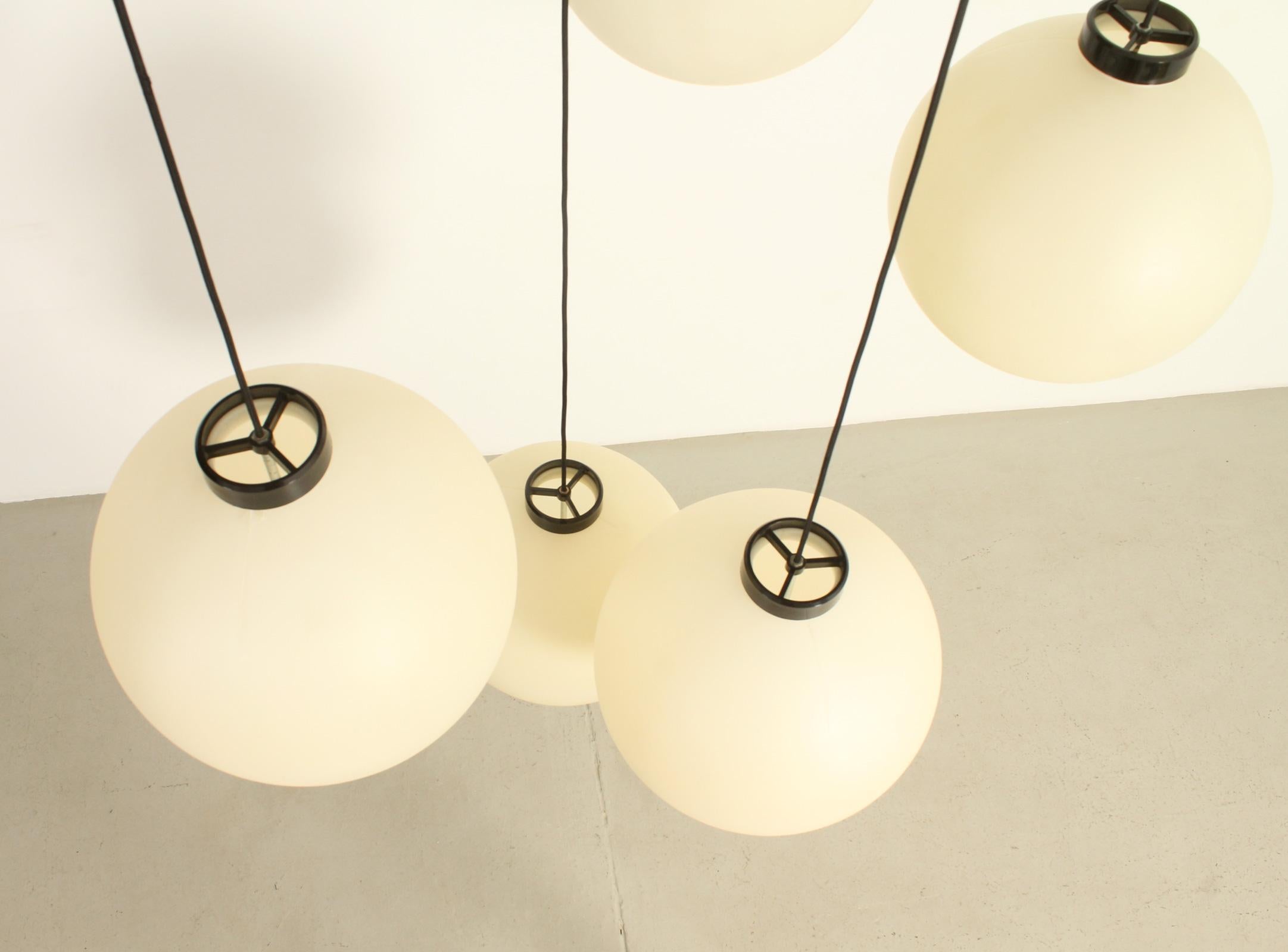 Globo Pendant Lamp by Miguel Milá for Polinax, Spain, 1965 For Sale 6