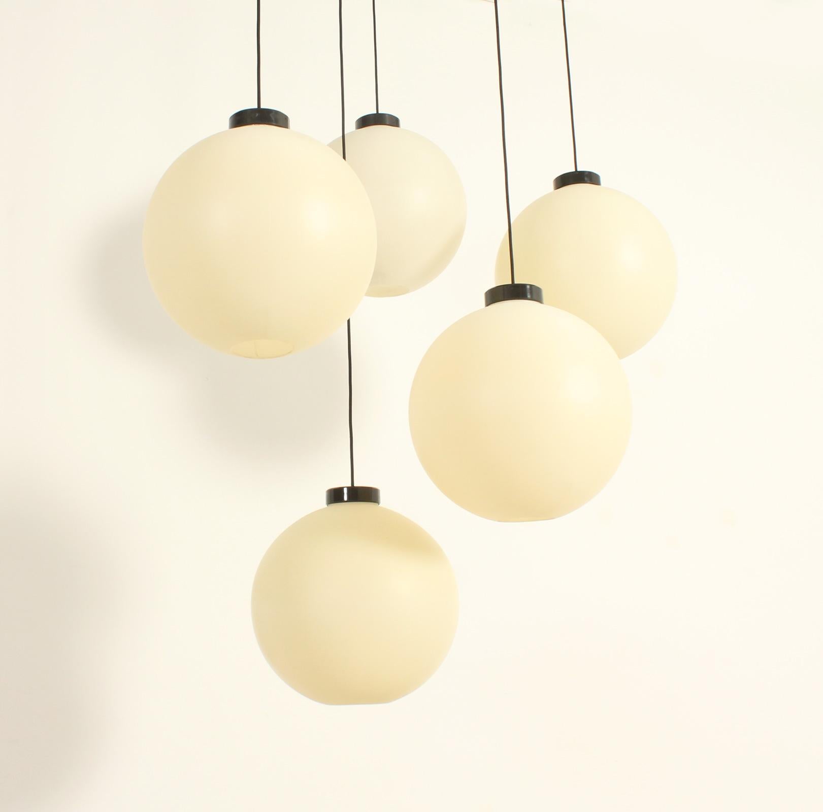 Globo Pendant Lamp by Miguel Milá for Polinax, Spain, 1965 For Sale 7