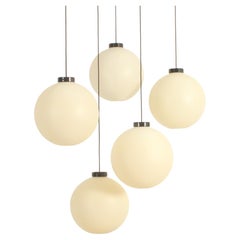 Lampada a sospensione Globo di Miguel Milá per Polinax, Spagna, 1965
