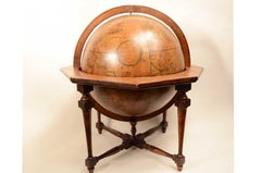 Tabletop globe according to the knowledge of Giovanni M. Cassini Rome 1843