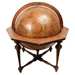 Globo terráqueo según los conocimientos de Giovanni M. Cassini Roma 1843