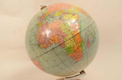 Räths Politischer Erdglobus terrestrial globe designed by Arthur Krause 1950s