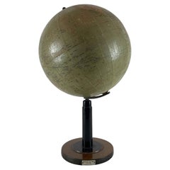 Italienischer politischer Erdglobus von Vallardi 20. Jahrhundert