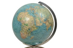 Deutscher Erdglobus Columbus Erdglobus Kartograph Paul Oestergaard 1950