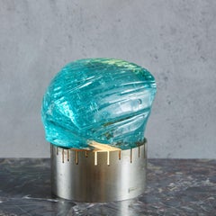 Globular Bubble Glass Table Lamp by Max Ingrand for Saint-Gobain, France 1960s