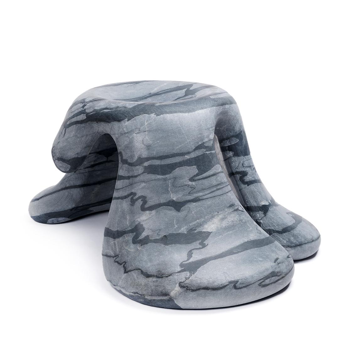Postmoderno Scultura in marmo multifunzione Gloop's 4 di Jean Pascal Levy-Trumet in vendita