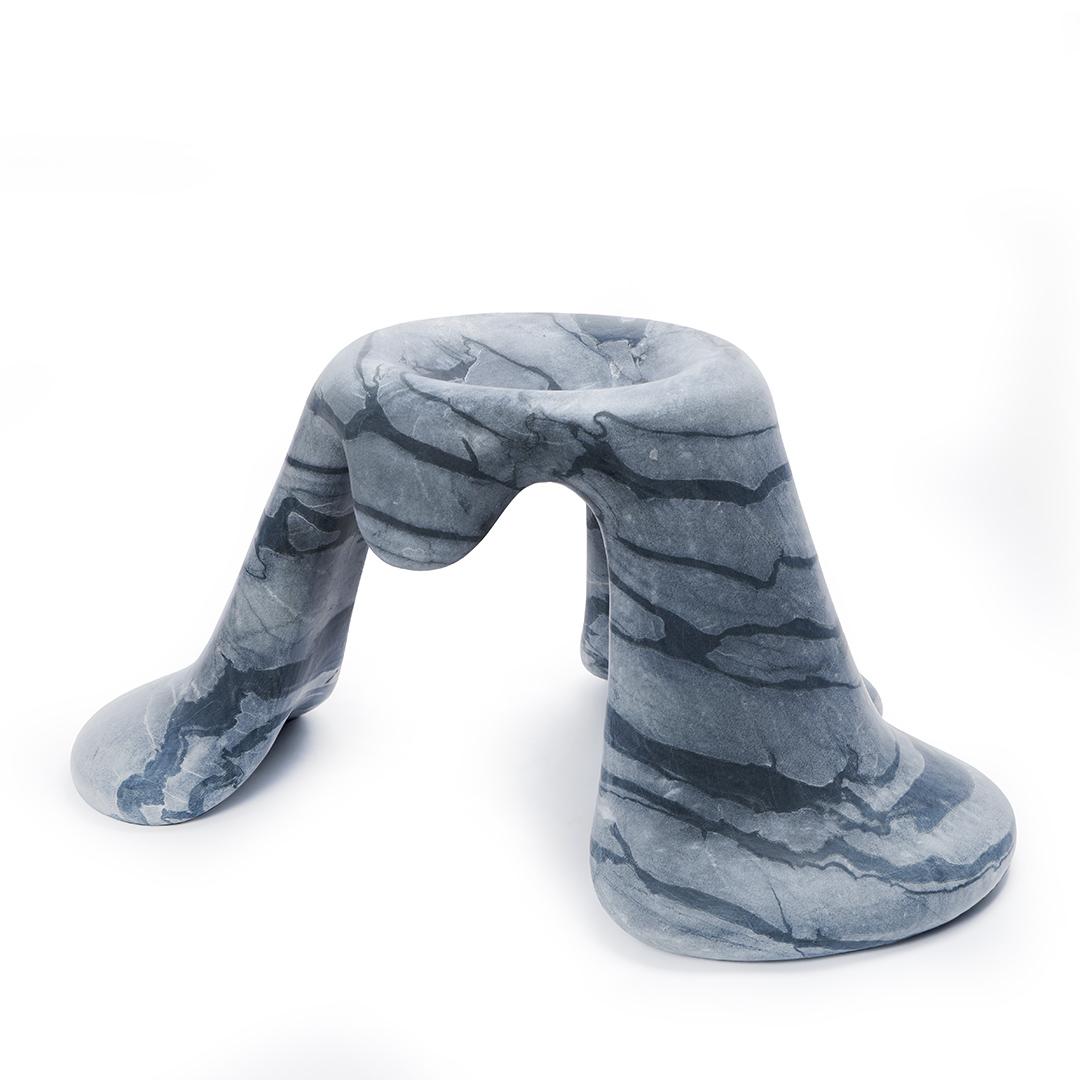 Postmoderno Scultura in marmo multifunzione Gloop's 6 di Jean Pascal Levy-Trumet in vendita