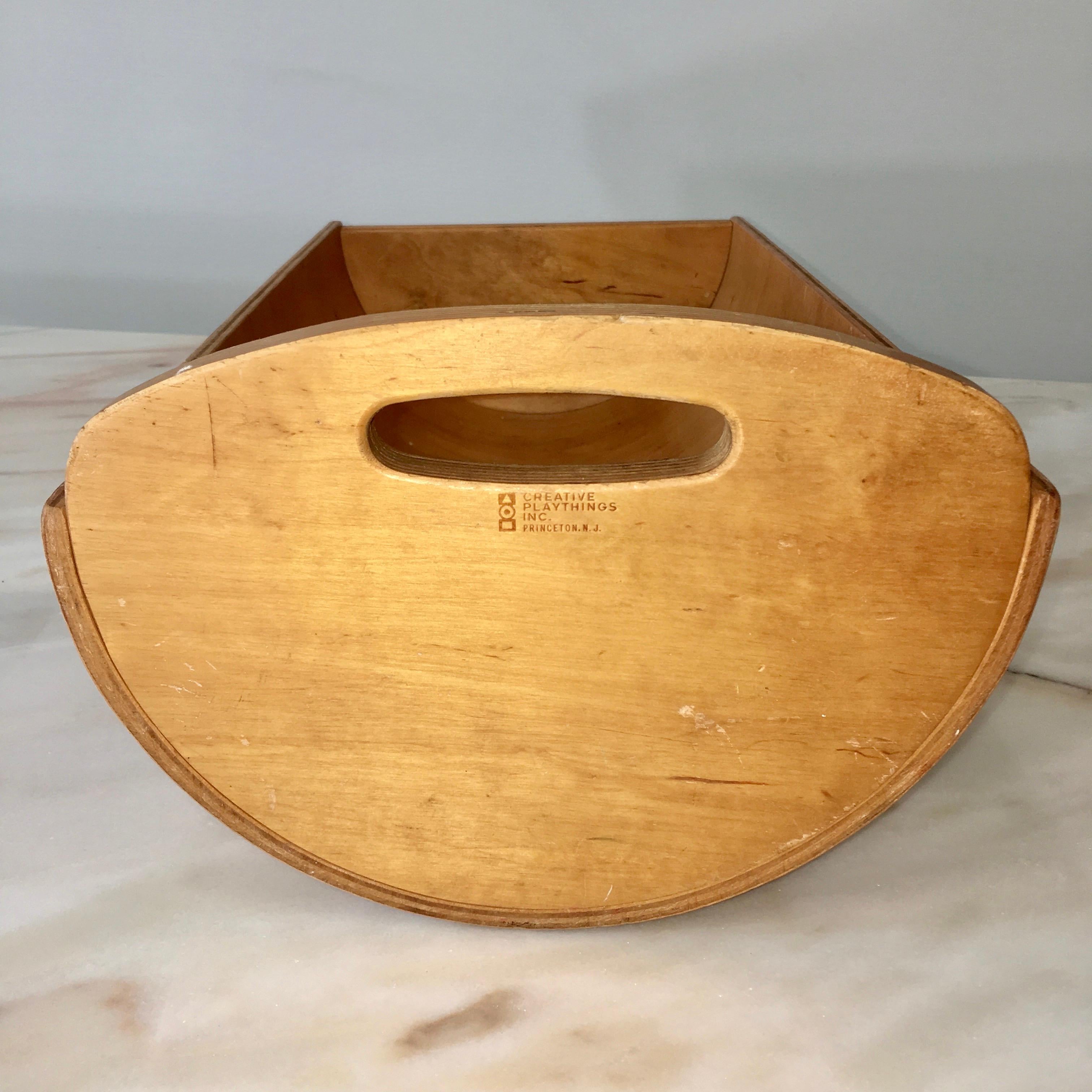 Mid-Century Modern Gloria Caranica for Creative Playthings Cradle For Sale