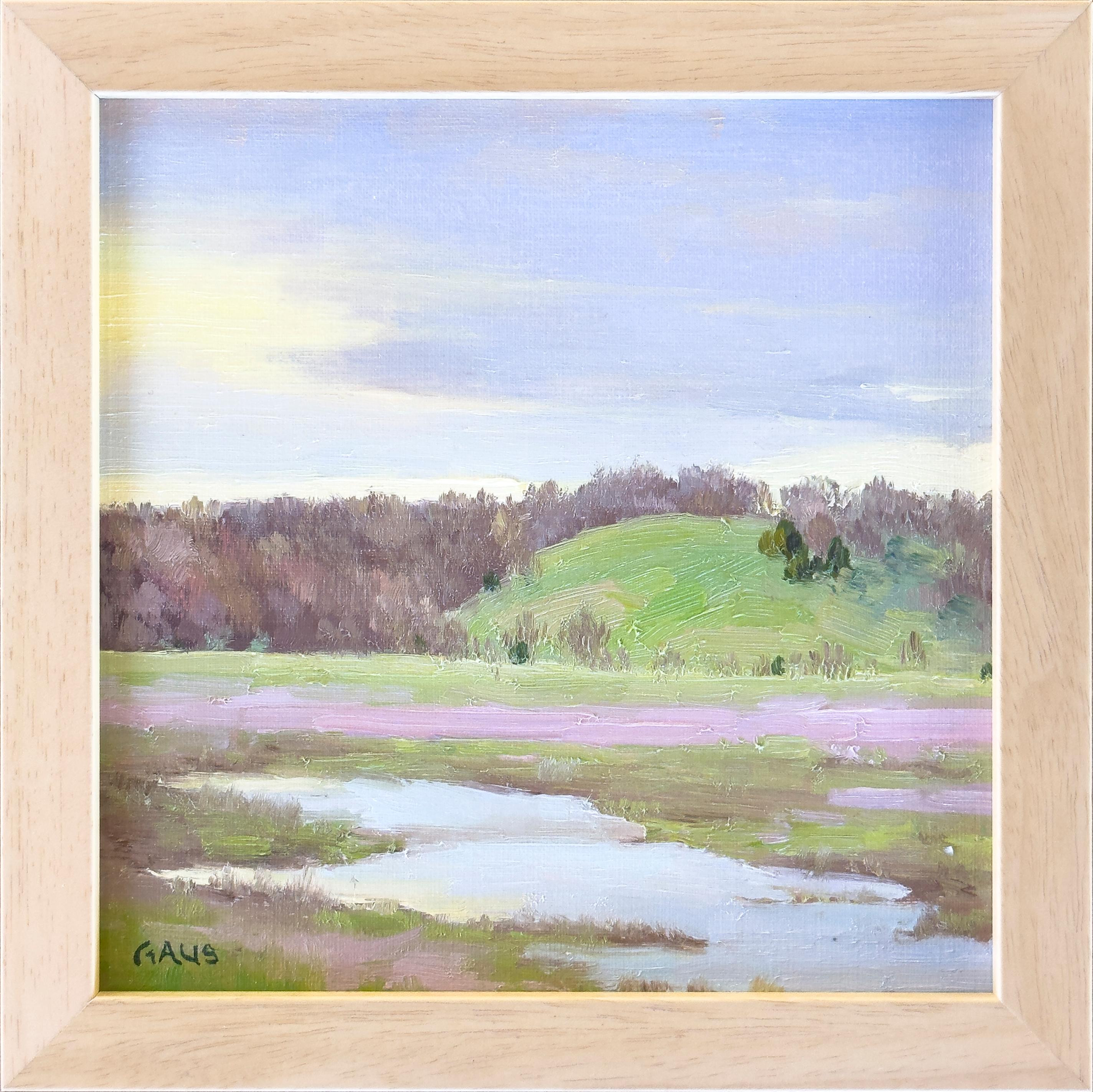 Landscape Painting di Gloria Gaus - Primavera nel Missouri
