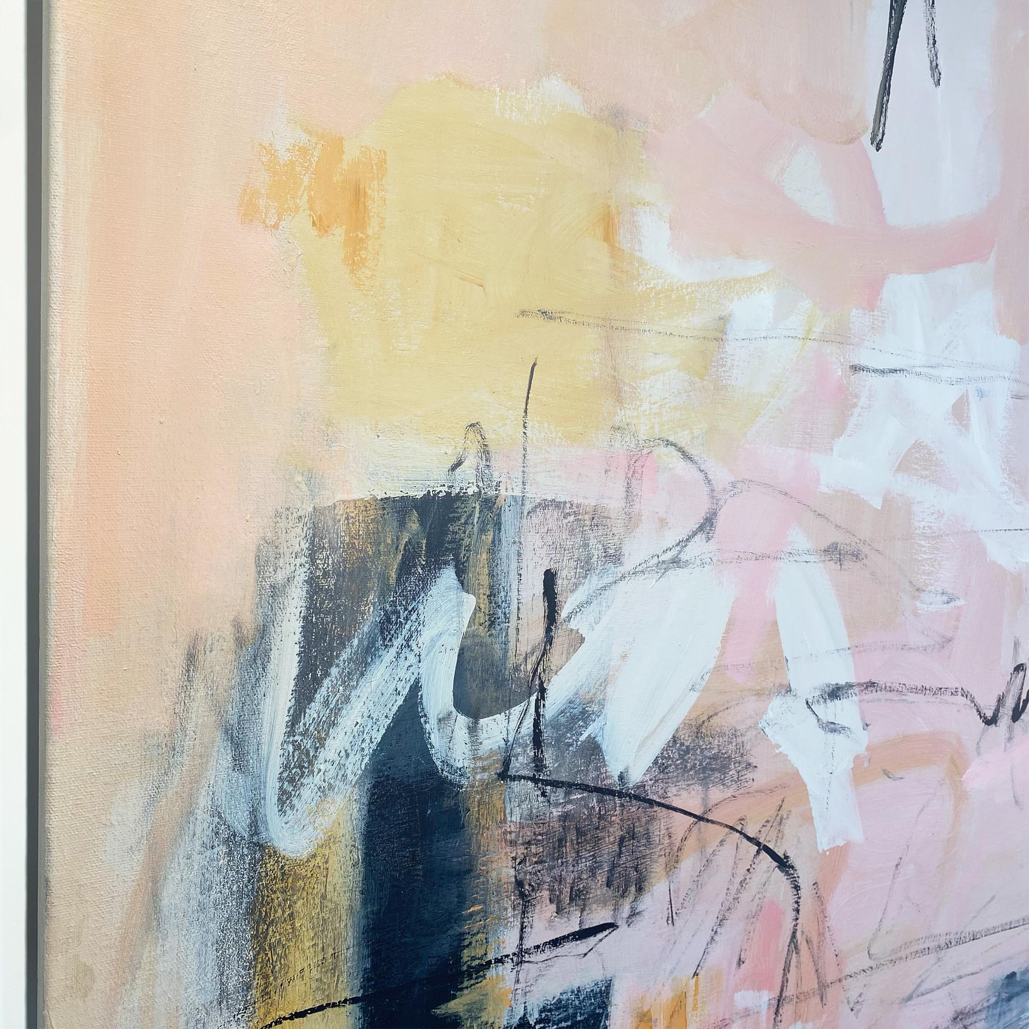 Machen Sie es sich gemütlich (Abstrakt), Painting, von Gloria Green