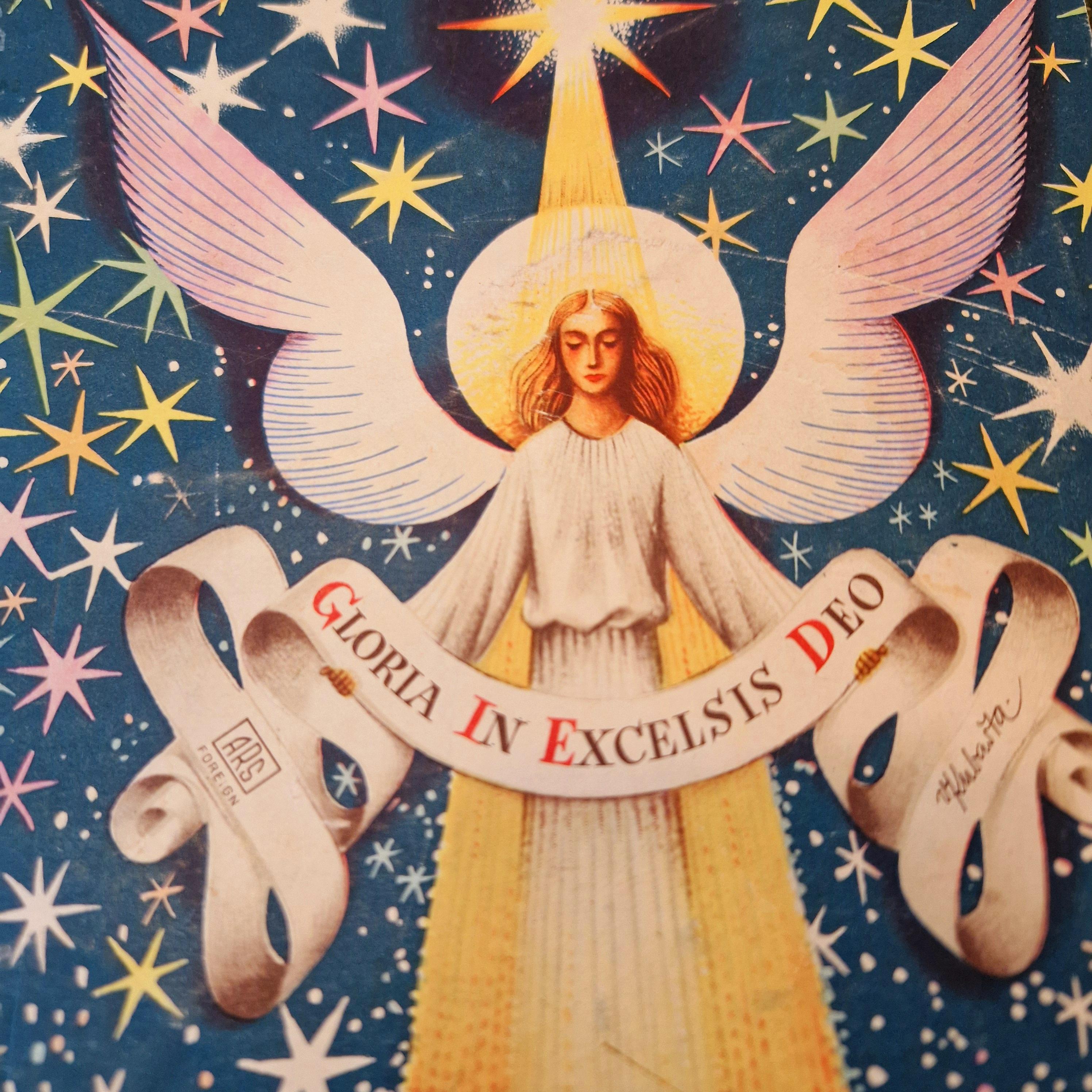 Gloria in Excelsis Deo – A Masterpiece by Vojtěch Kubašta

Delight in the timeless artistry of Gloria in Excelsis Deo, a rare pop-up book created by the renowned Czech artist and paper engineer, Vojtěch Kubašta. This exquisite piece is not just a