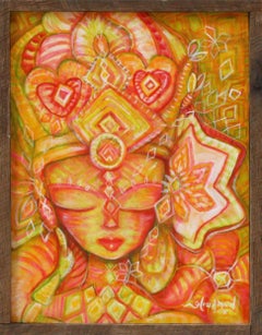Figurative Surrealism, "Tara Goddess of Love and Compassion"