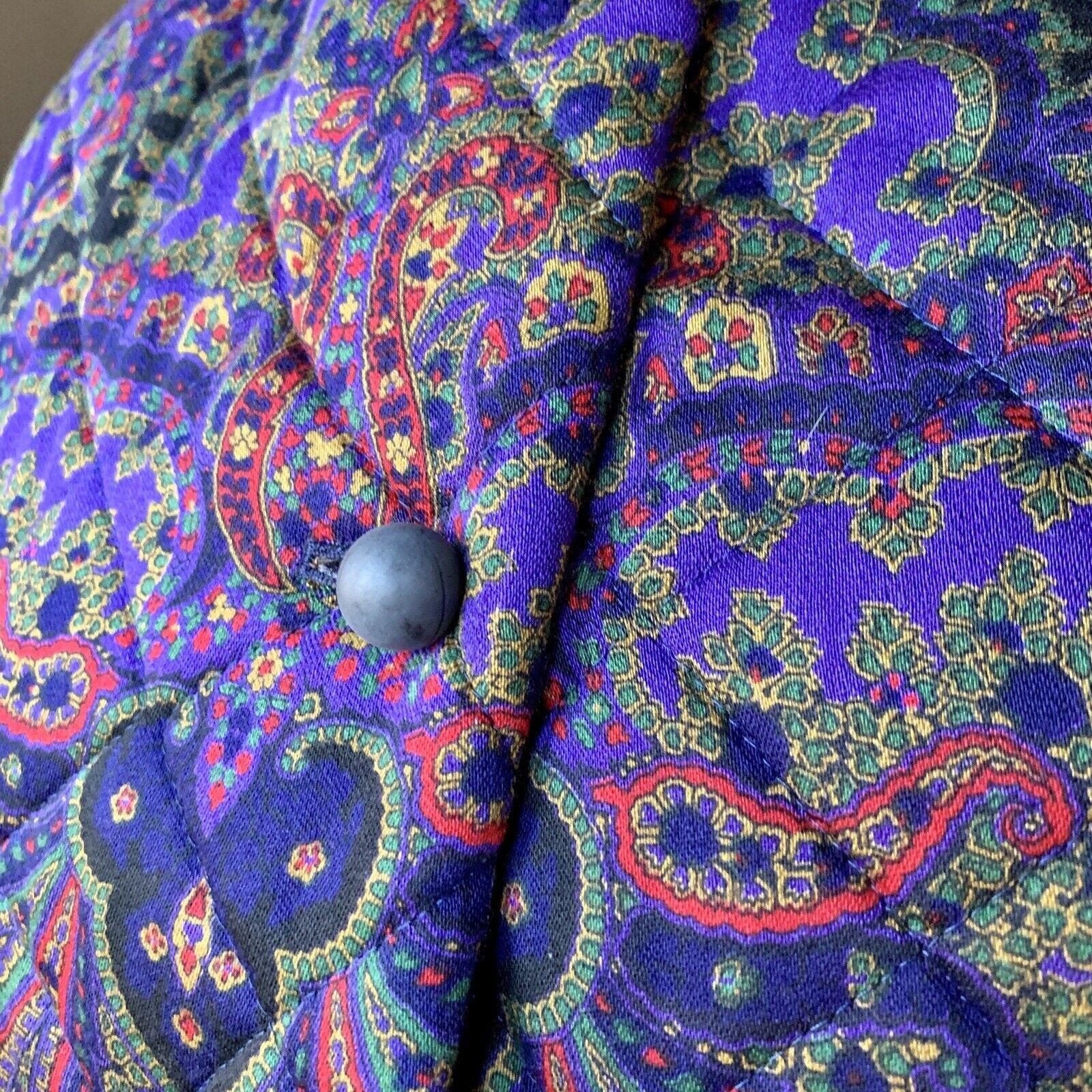 Women's GLORIA SACHS Couture 1980s Two Piece PAISLEY FUR Suit Skirt Jacket Wool 10 For Sale