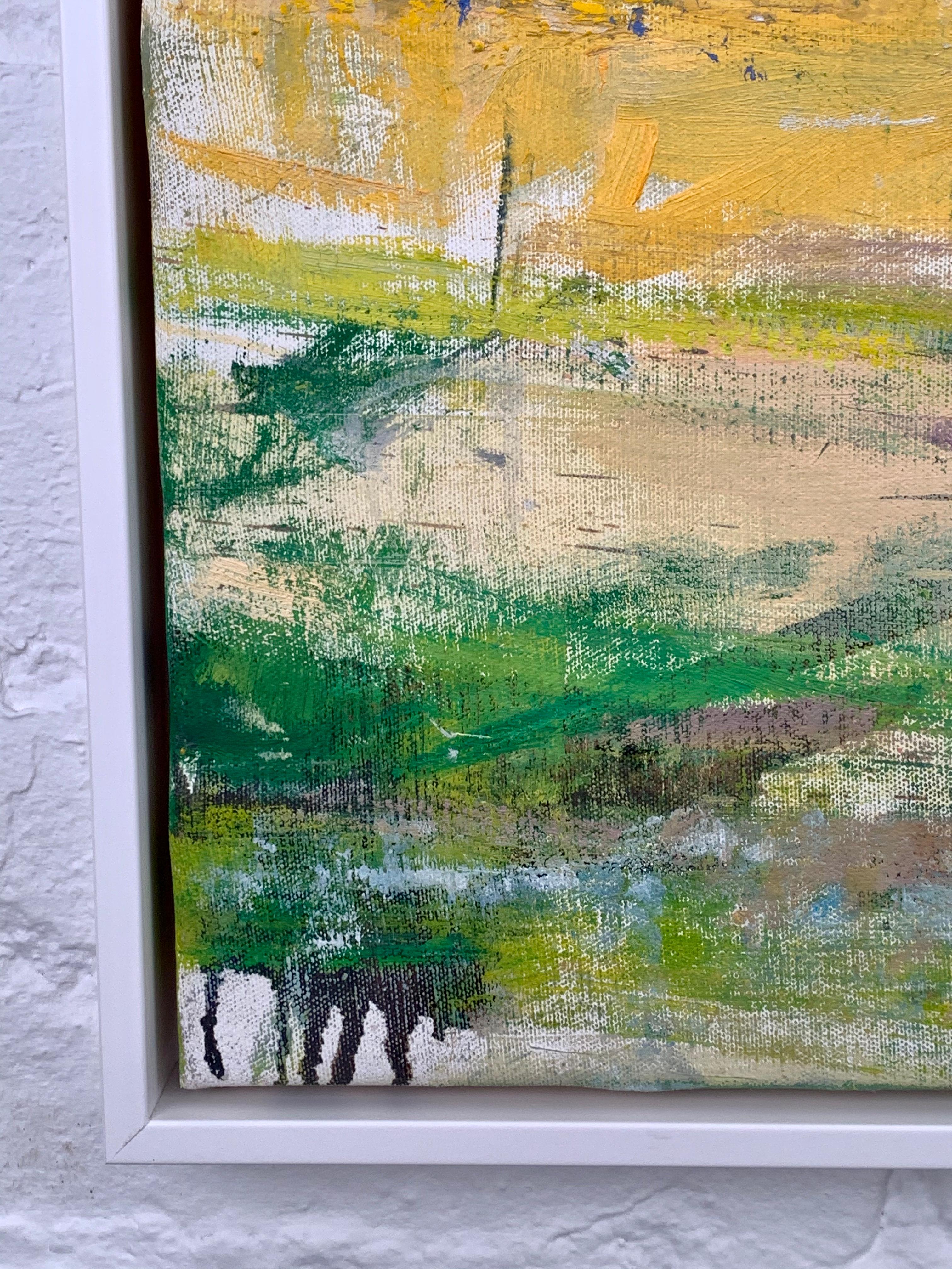 Gloria Saez, Campos de Castilla, Oil on canvas, 2019 4