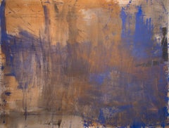 Gloria Saez, "Creta I" Pittura ad olio astratta