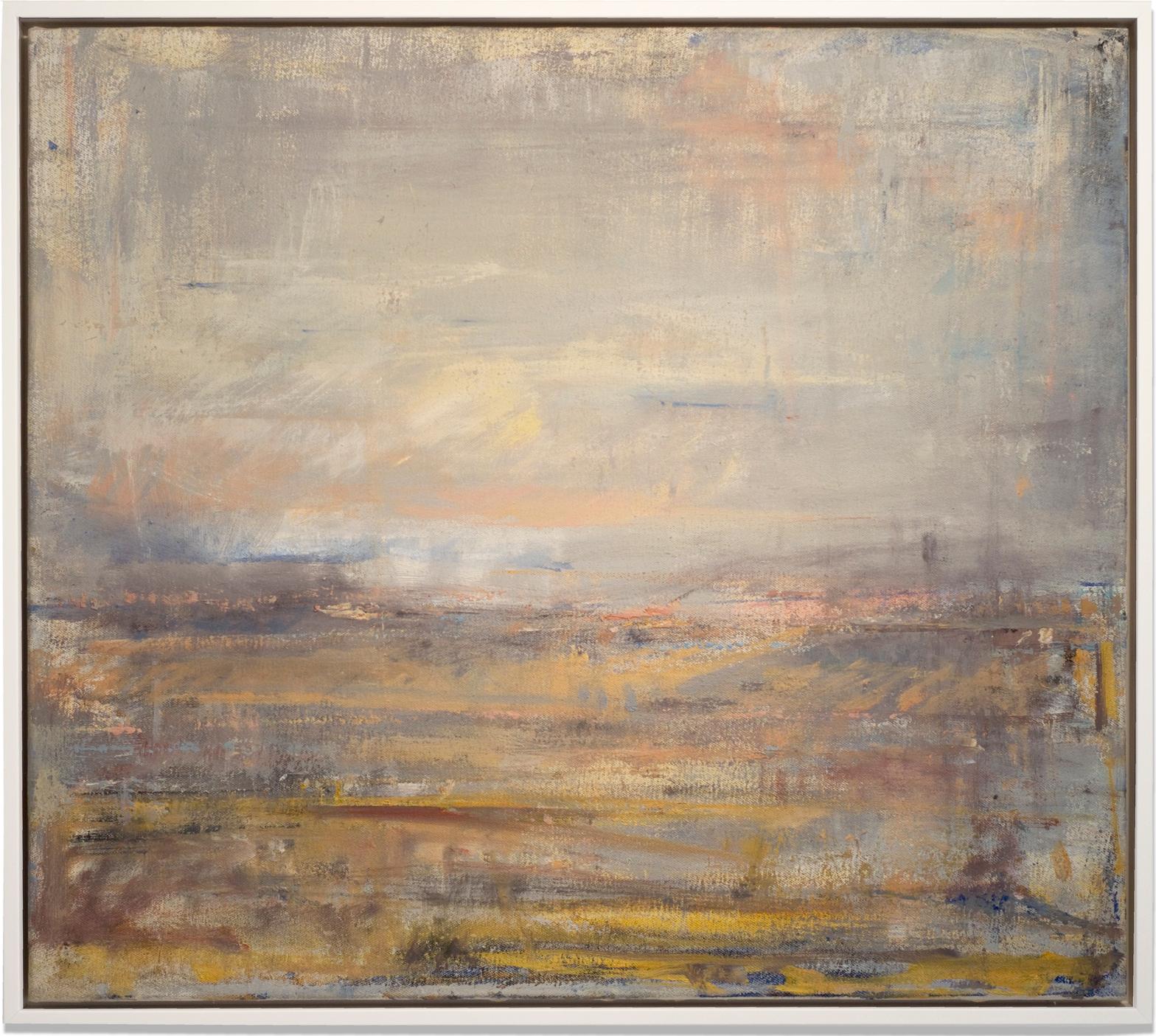 Gloria Sáez Abstract Painting - Gloria Saez, "Paisaje - Landscape" Oil on canvas landscape