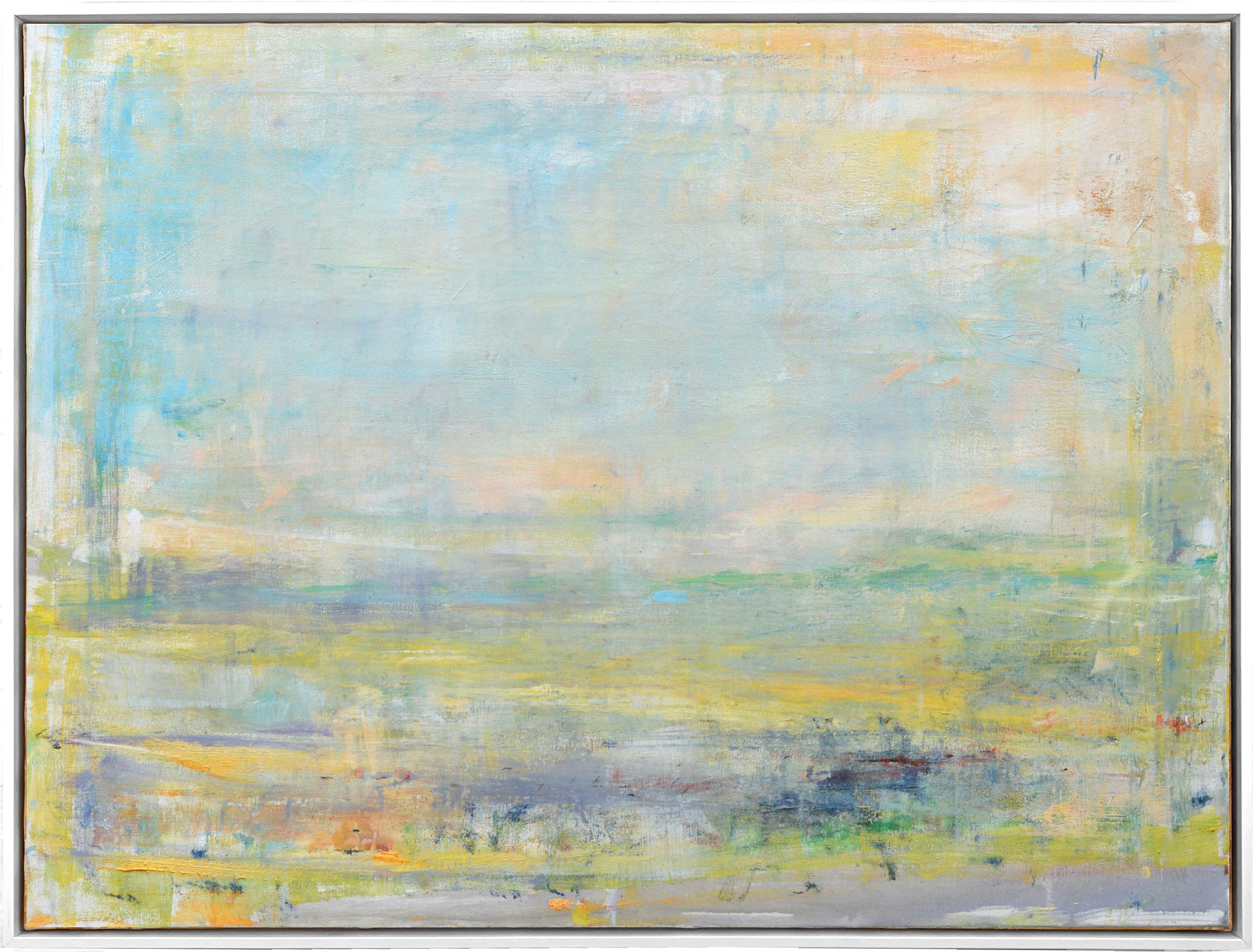 Gloria Sáez Landscape Painting - Gloria Saez, Primavera, Oil on canvas, 2019