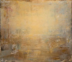 Gloria Saez, "Tras la Ventana - Behind the Window" Abstract Oil Painting