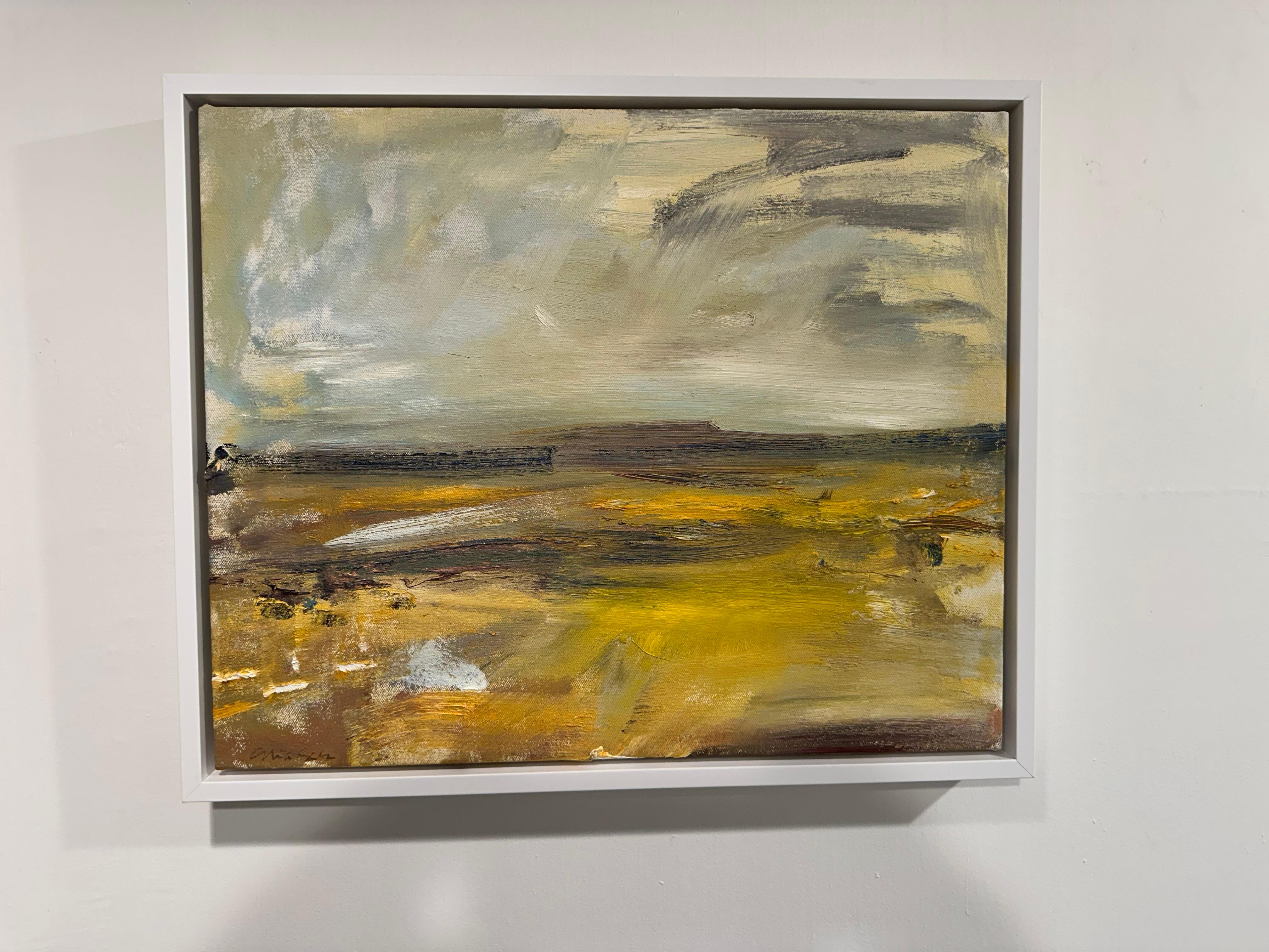 “La Primera Luz - 1st Light” Oil on Canvas (2025) Contemporary Abstract Painting For Sale 10